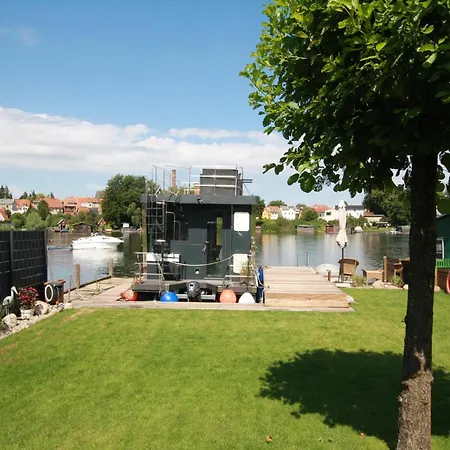 보트호텔 Hausboot Friedrich In Malchow, Cleaning Included *